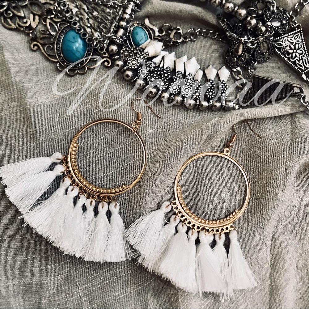 Brand new tassel earrings